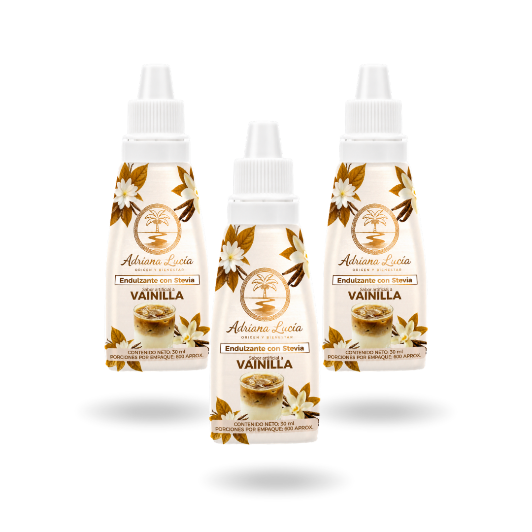 Endulzante con Stevia Vainilla en Gotero - 30ml